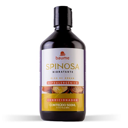 Condicionador Hidratante Óleo de Argan Hipoalergênico 500ml - Baume