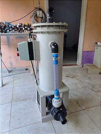 Bomba Filtro para Galvanoplastia, Cromagem, Anodização e Tratamento de Superfícies