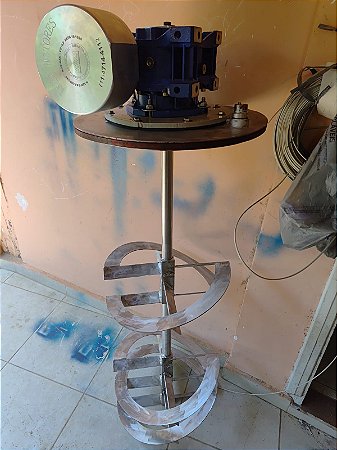 Misturador com Hélice Helicoidal – Elétrico ou Pneumático