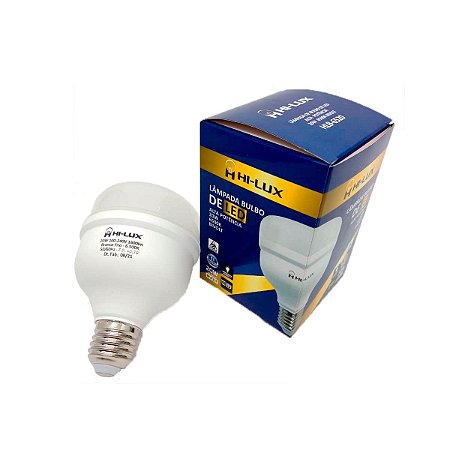 LÂMPADA DE BULBO LED ALTA POTÊNCIA 20W 6500K