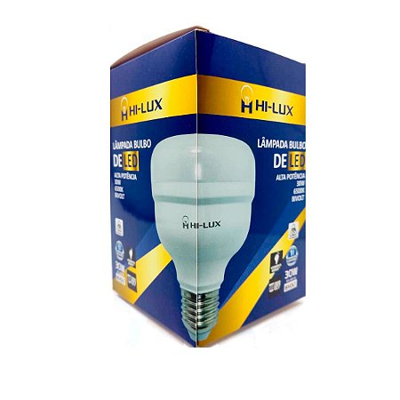 LÂMPADA DE BULBO LED ALTA POTÊNCIA 30W 6500K