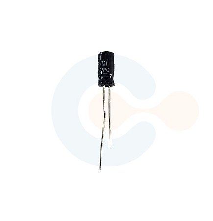 Capacitor Eletrolitico Radial 2,2uF 100Vcc (Caneca 5mm) - B41821