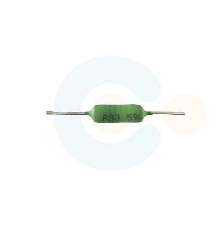 Resistor De Fio 0R33 3W - 5%