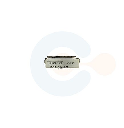 Resistor De Fio 22R 5W - 5% - Ceramica