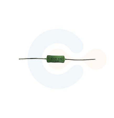 Resistor De Fio 470R 5W - 5%