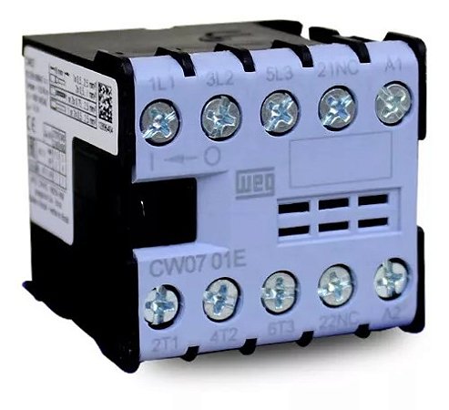 mini contator weg cw07 01 30d23 220v codigo 12896404