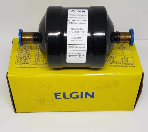 filtro secador elgin 053  3/8 solda 45fse053s380