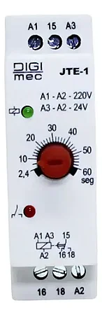 Rele Digimec jte -1   60 seg  24vca/vcc-220vca