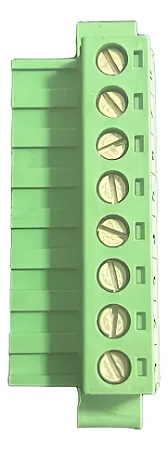 Conector Fêmea Para Cabos 5.08/90grauscom flage 8 Vias