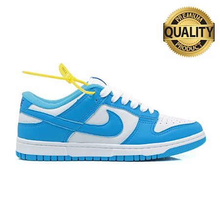 TÊNIS DUNK AZUL BRANCO - PREMIUM