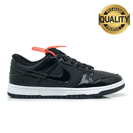 TÊNIS DUNK PRETO VERNIZ - PREMIUM