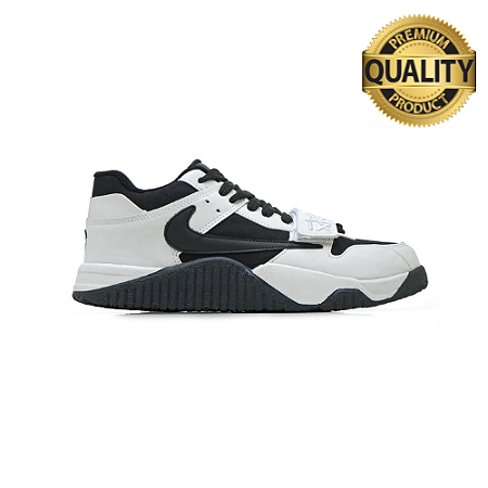 Jordan Travis Scott Jumpman Jack (Branco/Preto)