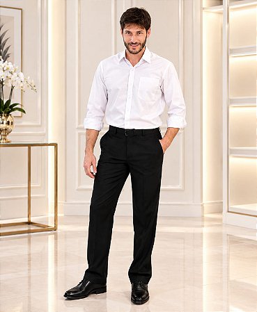 Calça Social Masculina com Bolso