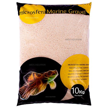 Substrato natural aquário marinho Soma MohanaPink 10Kg 23355