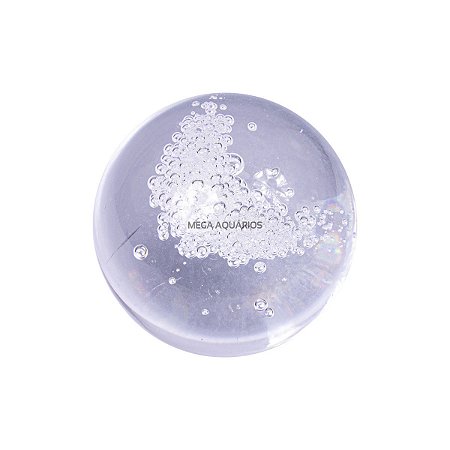 Bola bolinha esfera vidro cristal GRANDE peça reposição fonte água 8cm