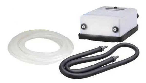 Kit Cortina Bolhas Borracha 120cm + Compressor Sc 7500 220v