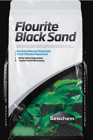 Seachem Flourite Black Sand 7kg Substrato Plantado saldao