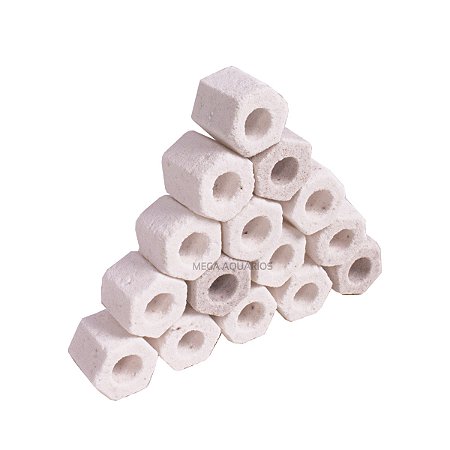 Mídia Aquam cerâmica exágono 500g L14