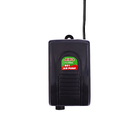 Compressor bomba de ar Jebo 801 1 saída aquário pequeno