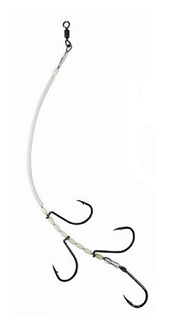 Artigo pesca anzol chicote Nº 9 kit 2