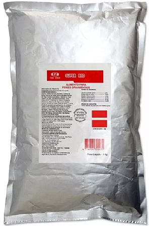 Ração Super Red Flocos 1Kg peixes