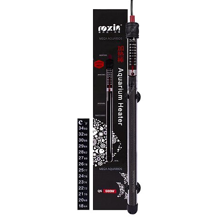 Termostato aquecedor automático Roxin Q5 500W aquário até 650L