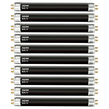 Lâmpada luz negra kit T5 4W 4P G5 15cm - 10 lâmpadas