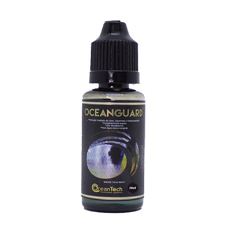 Condicionador OceanTech OceanGuard elimina metais pesados 50ml