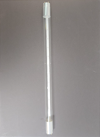 Kit 10 Lâmpadas UVA LED actínica T8 15W 4P G13 45cm