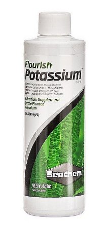 Flourish Potassium 250ml Potassio Aquarios Plantados Seachem