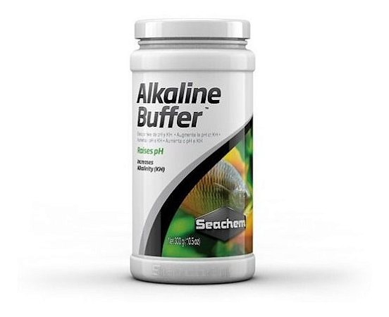 Seachem Alkaline Buffer Tampão Alcalino Ajust Ph 70g Aquário