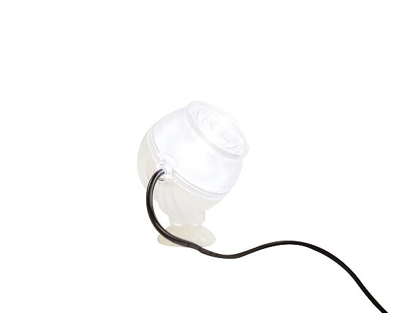 Mini spot luz submerso branco led 1W enfeite aquário fontes