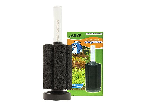 Bio filtro interno médio de esponja Jad SF-102 aquario