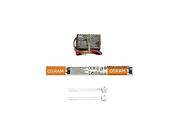 Lampada 4W Osram ultravioleta UV T5 Kit lamp reator soquete