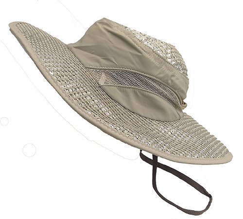 Chapéu de Pescador Térmico Proteção UV Confortável Pesca Esportiva Com Refrigeração p/ Cabeça