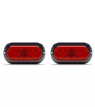 Par de Sinaleira LED RUBI.