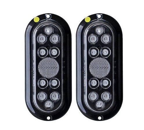 Par de Sinaleira LED CRISTAL