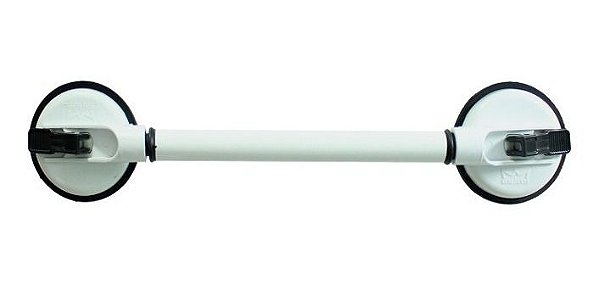 4 Barras De Apoio Com Ventosa 60cm Ideal Para Box De Vidro