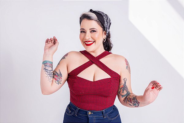 Top Loren Estampado
