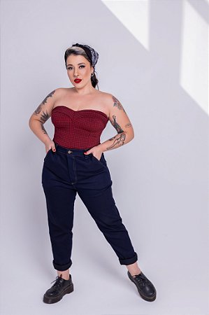 Calça Mom Lady Levi's Denim