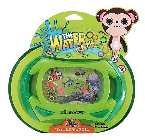 Brinquedo Aquaplay Water Game Infantil Verde