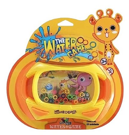 Brinquedo Aquaplay Water Game Infantil Amarelo