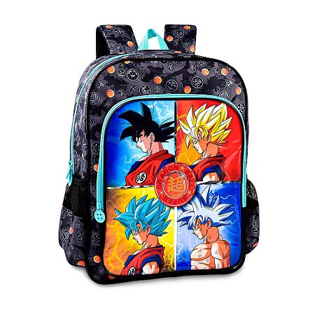 Mochila Dragon Ball Super - Clio - DB3160J Infantil AZUL