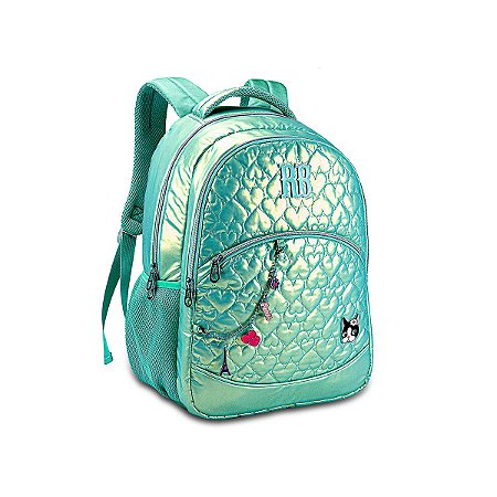 Mochila Escolar Rebecca Bonbon Verde