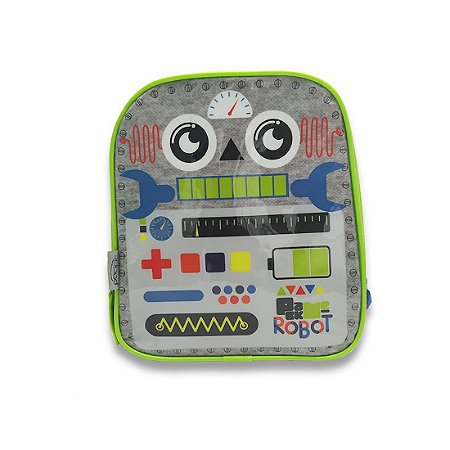 Lancheira Escolar Robot Infantil