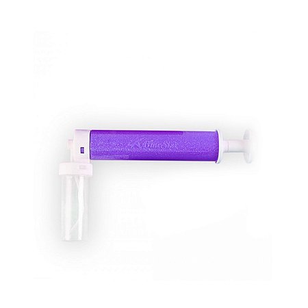 Borrifador Manual Roxo com glitter Blue star