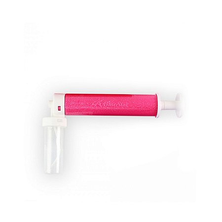 Borrifador Manual Vermelho Com Glitter Blue star