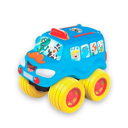 Brinquedo Carrinho Infantil Azul Fofomóvel Mundo Bita - Shop Macrozao