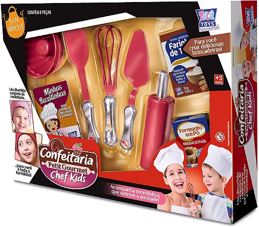 Confeitaria Infantil Chef Kids Petit Gourmet - ZucaToys