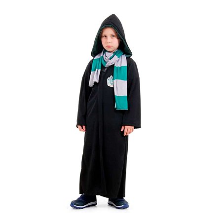 Fantasia Infantil Draco Malfoy Sonserina 2 Peças - Sula